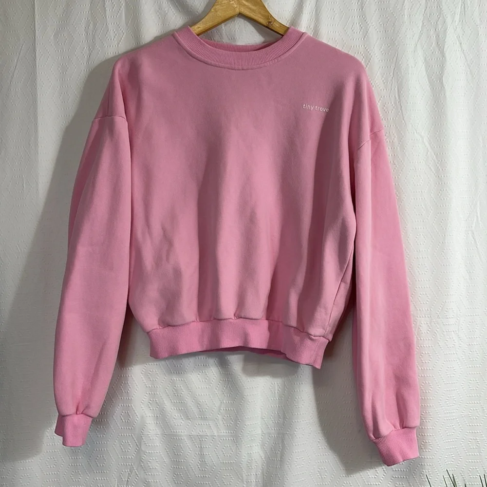 Tiny trove woody pink flamingo sweatshirt women’s small - Picture 6 of 12